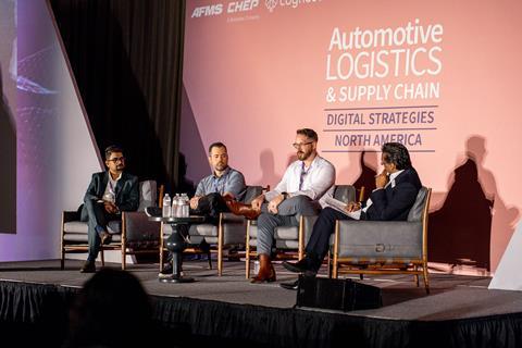 ALSC DS NA 2024 L to R Chandan Trehan, Bosch North America, Alex Murray, American Axle & Manufacturing and Logen Lytle, Honda