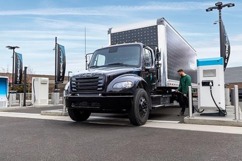 Daimler Trucks, DTE and State of Michigan partner to create EV truck charging hub