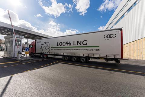 Audi LNG Truck Neckarsulm