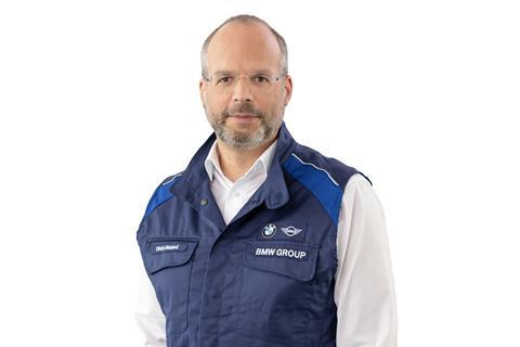 Ulrich Wieland is now vice-president logistics for BMW Spartanburg