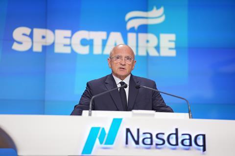 Brian Semkiw, CEO of Spectaire presenting at Nasdaq