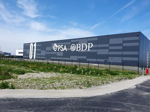 PSA BDP Dunkirk Warehouse used by battery maker ACC