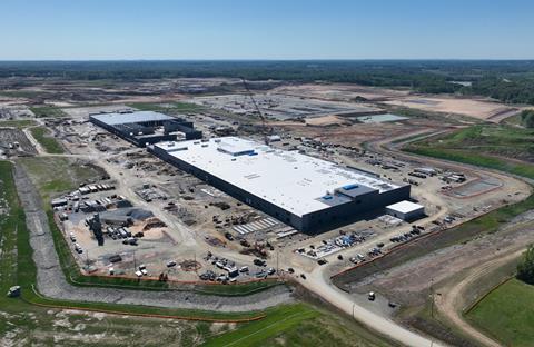 Toyota North Carolina construction progress_TBMNC