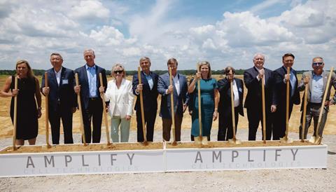 Amplify Cell Tech ground breaking Mississippi