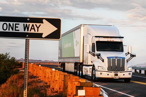 Self-driving truck, TuSimple