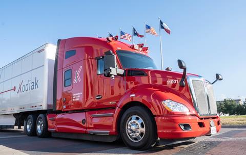 Kodiak Robotics Truck Texas autonomous