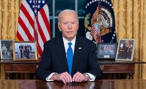 Joe Biden White House X portrait