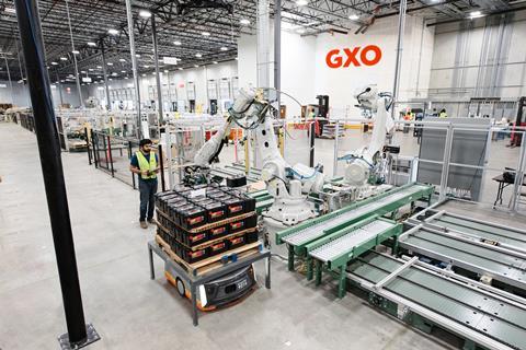 GXO automated logistics