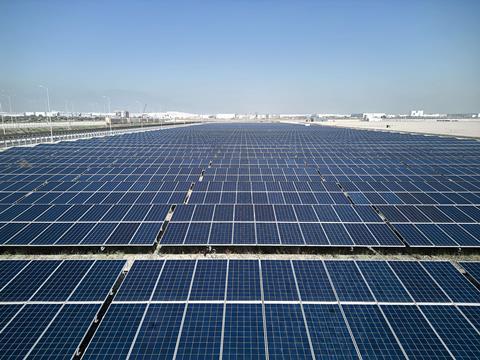 Solar Field (Photovoltaic System) at BMW San Luis Potosí, Mexico