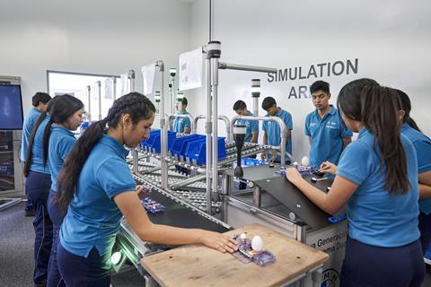 BMW San Luis Potosi is actively engaging in developing a skilled workforce focused on future logistical development