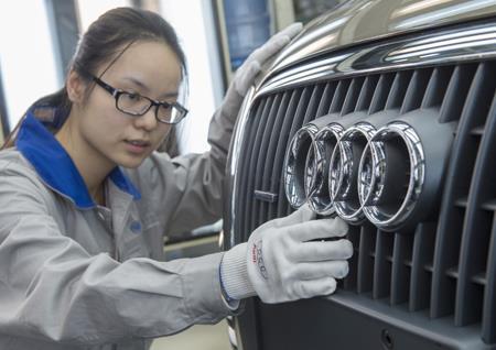 Audi: Erstmals mehr als 50.000 Autos in einem Monat in China ausgeliefert