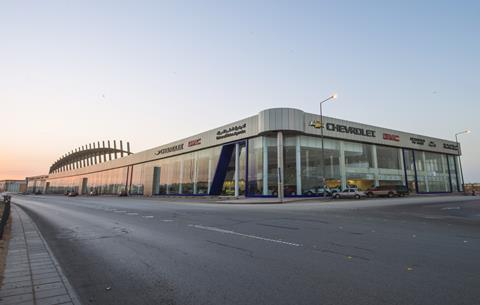 GM Saudi Showroom