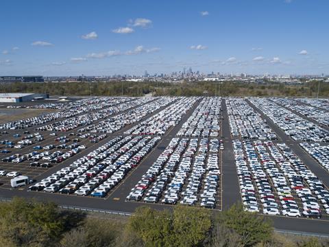 Southport Auto Terminal aerial photo - PhilaPort