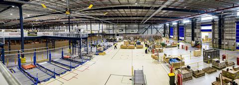 Interior, Toyota Parts Centre, Sydney