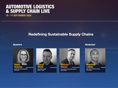 Redefining Sustainable Supply Chains with Michael Maass, vice-president sustainability solutions, Kuehne + Nagel
Juerg Maier, global head of QSHE, Kuehne + Nagel 
Heike Schulze, coordinator Drive Sustainability, CSR Europe