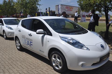 Nissan Leaf, Johannesburg