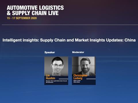 China automotive forecast with Lin Huaibin, manager, IHS Markit Automotive