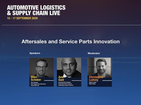 Service parts logistics in North America with Toyota, Volkswagen Group
